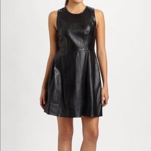 GORGEOUS!!! Shoshanna Belle Leather Dress